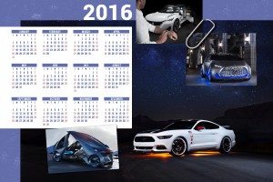 Ford Mustang calendario 2015