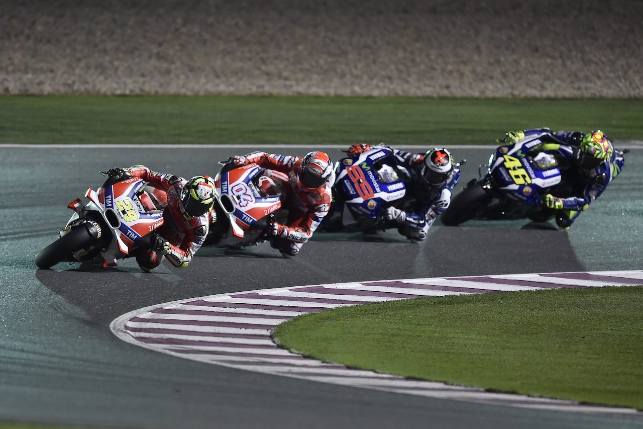 MotoGP Qatar 2016 quartet