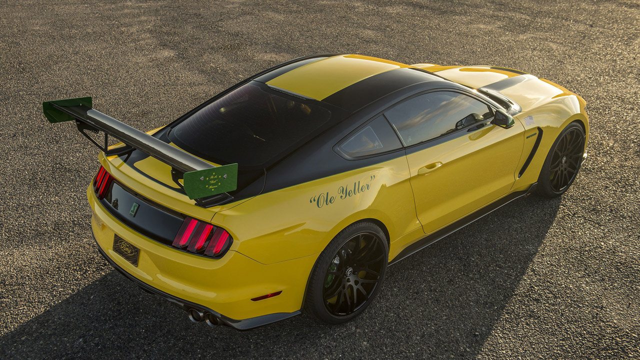 La base di partenza della Ford Mustang “Ole Yeller”, la Mustang 