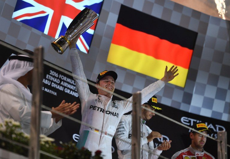 Nico Rosberg campione F1 Abu Dhabi