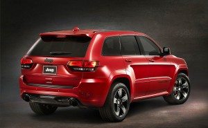 JEEP GRAND CHEROKEE SRT RED VAPOR