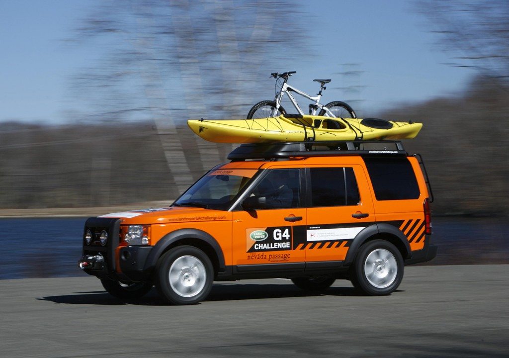 Land Rover G4 Challenge LR3 at the New York International Auto S