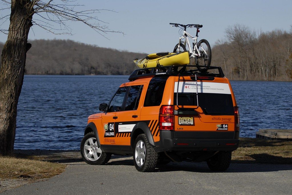 Land Rover G4 Challenge LR3 at the New York International Auto S