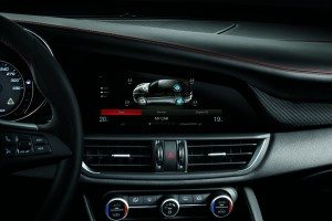 Alfa Romeo Giulia infotainment