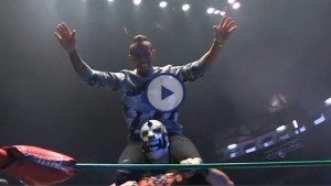 Hamilton in Wrestling Ring Mexico