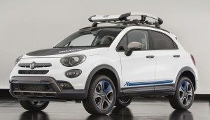 The Fiat 500X Mobe is among the Mopar-modified vehicles showcase
