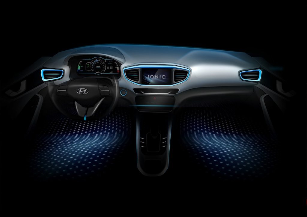 IONIQ interior teaser