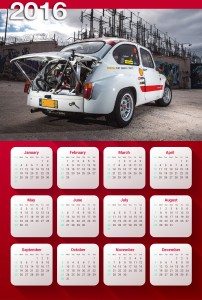Calendario 2016-Fiat Abarth