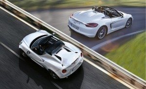 Porsche Boxter Spider vs Alfa Romeo 4C