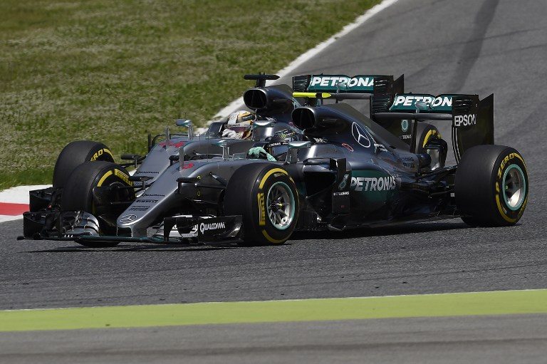 GP F1 ESP Rosberg vs Hamilton