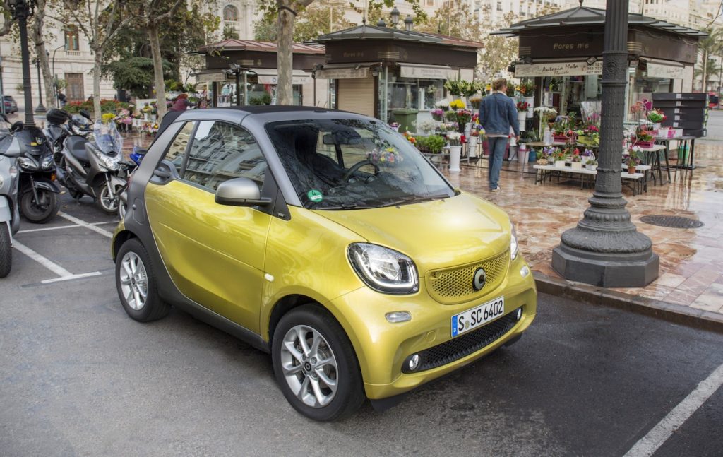 smart fortwo cabrio 2016