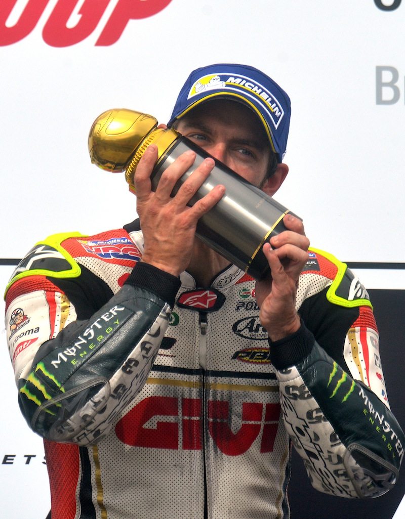 Cal Crutchlow MotoGP Brno podium