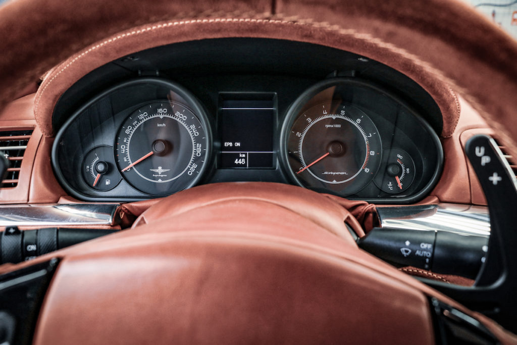 Touring Sciàdipersia cockpit