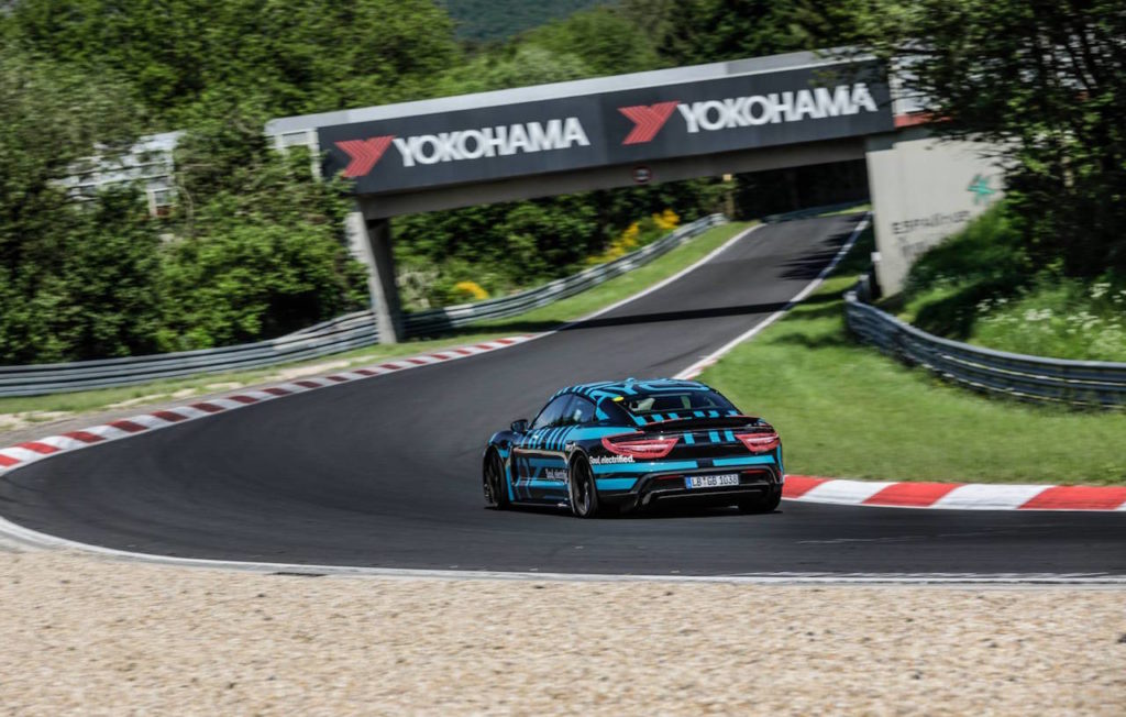 Taycan record Nurburgring