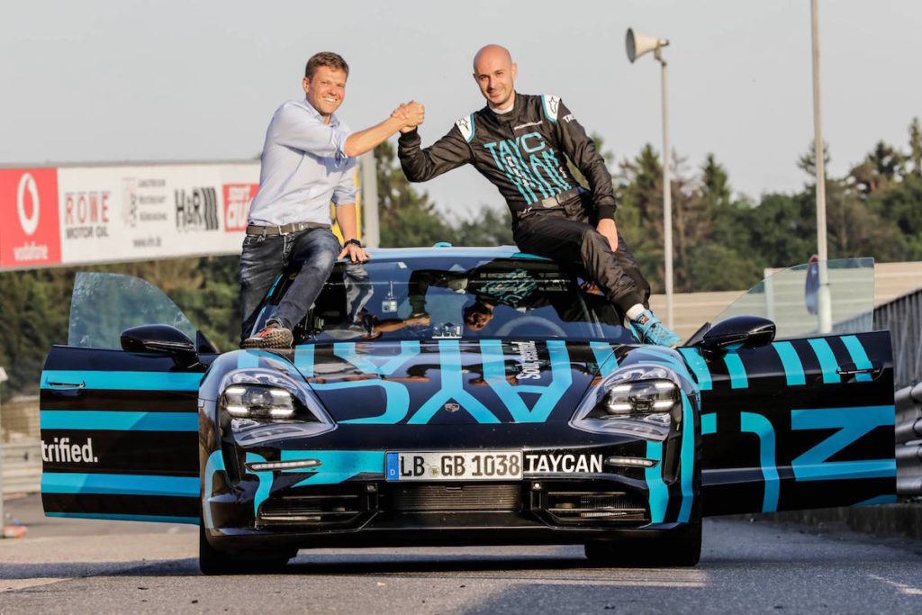 Taycan Record Nurburgring