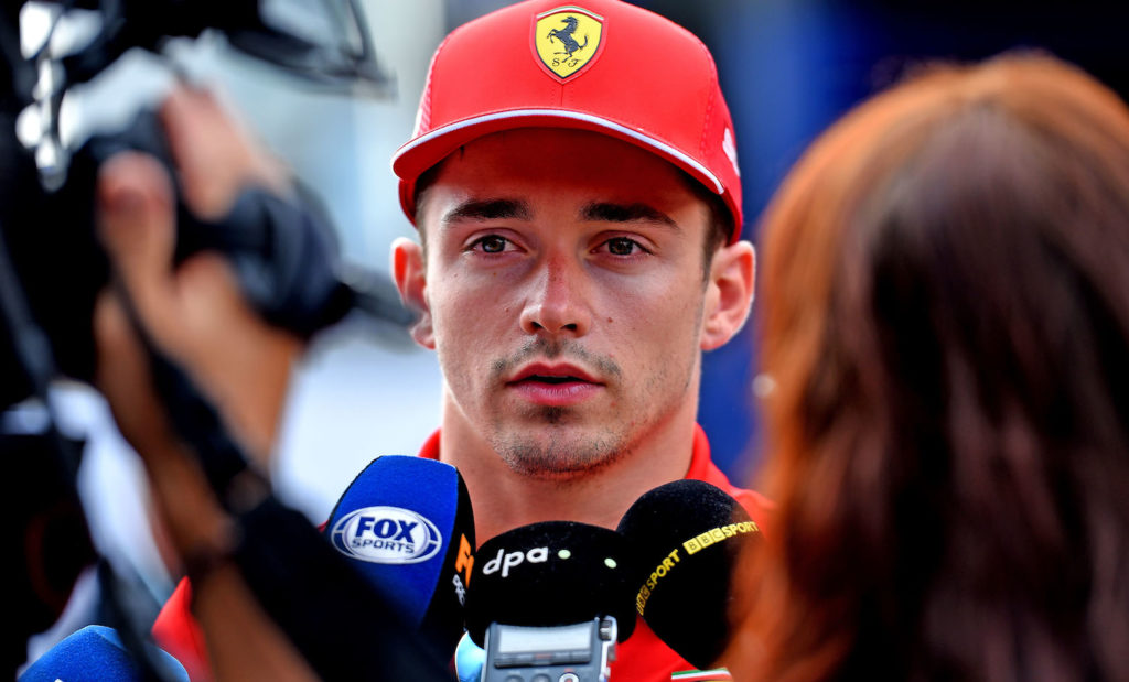 Carles Leclerc pilota Ferrari