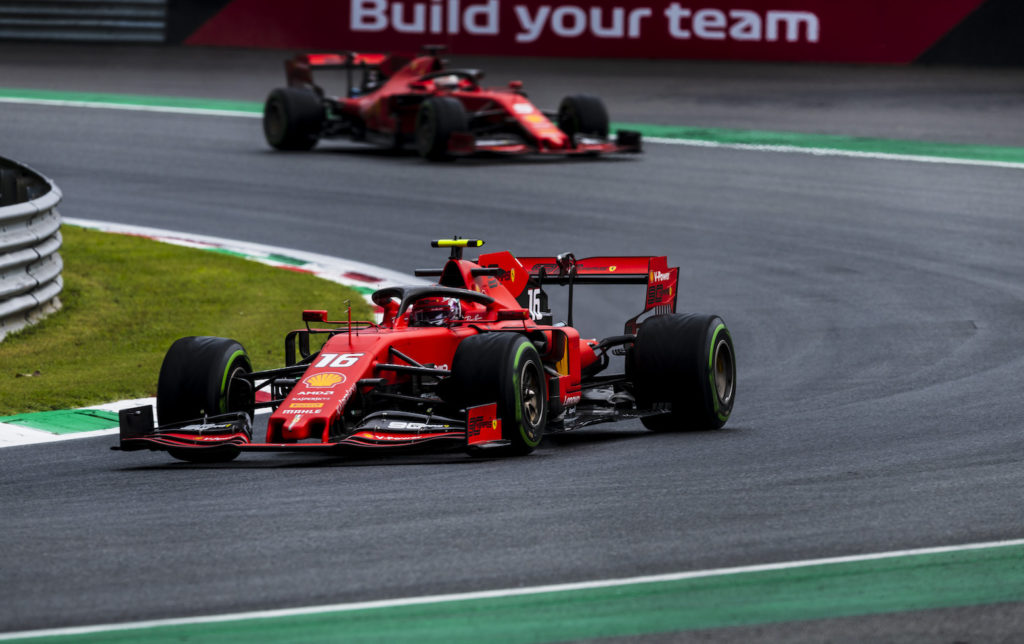 Carles Leclerc e Sebastian Vettel - GP d'Italia 2019