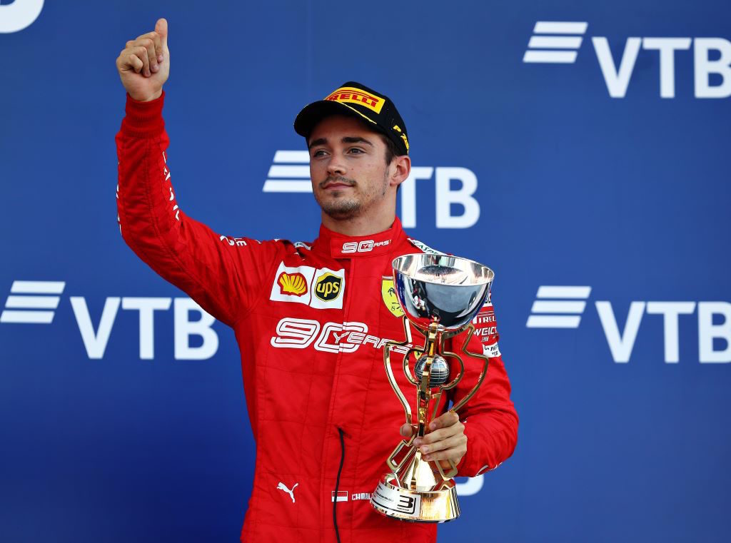 Charles Leclerc, Ferrari, GP Russia F1 2019
