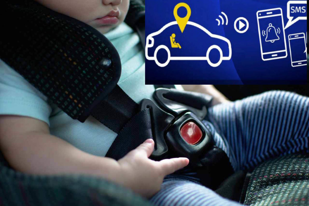 Bimbi in auto, obbligatori i seggiolini anti-abbandono