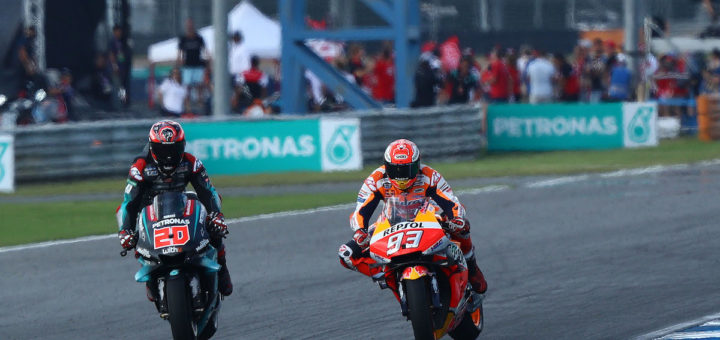 Quartararo, Marquez, MotoGP Thai 2019