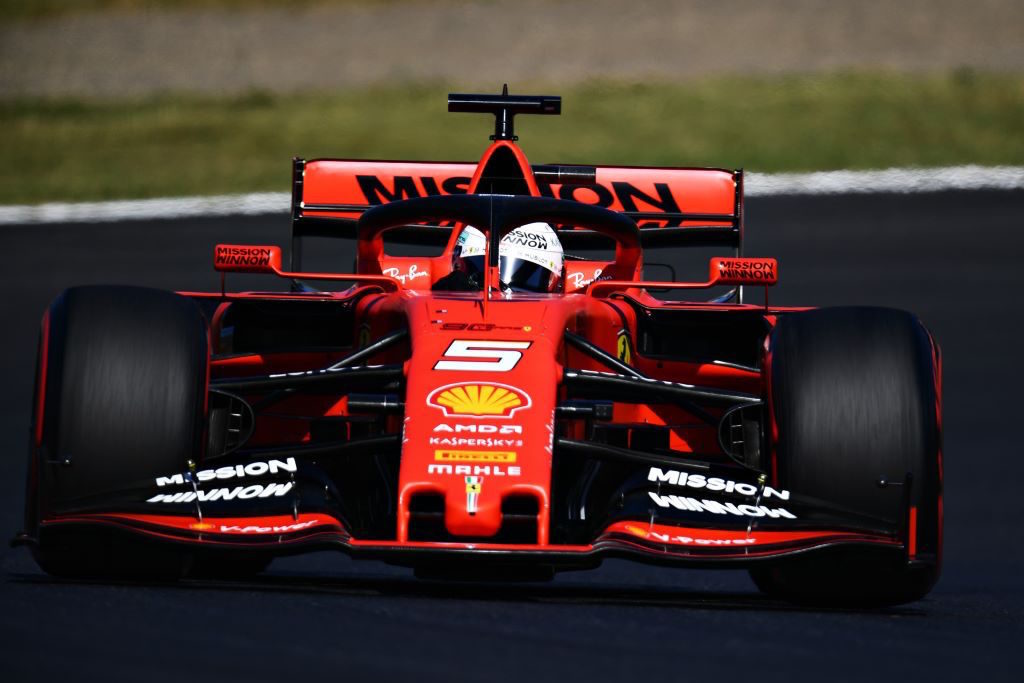 Sebastian Vettel, Ferrari, GP Giappone F1, Suzuka 2019