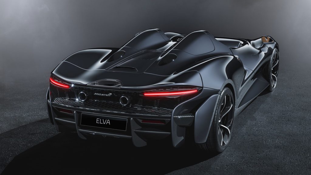 McLaren Elva: roadster estrema convertibile da 815 CV
