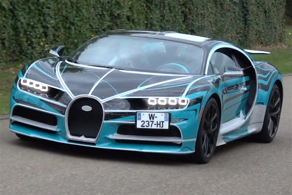 Questa Bugatti Chiron Zebra è un’auto “tagliata su misura” come un abito d’alta sartoria.