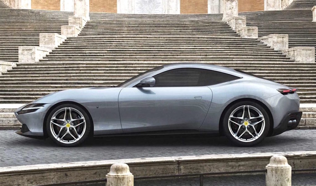 Ferrari Roma. Un omaggio alla Dolce Vita