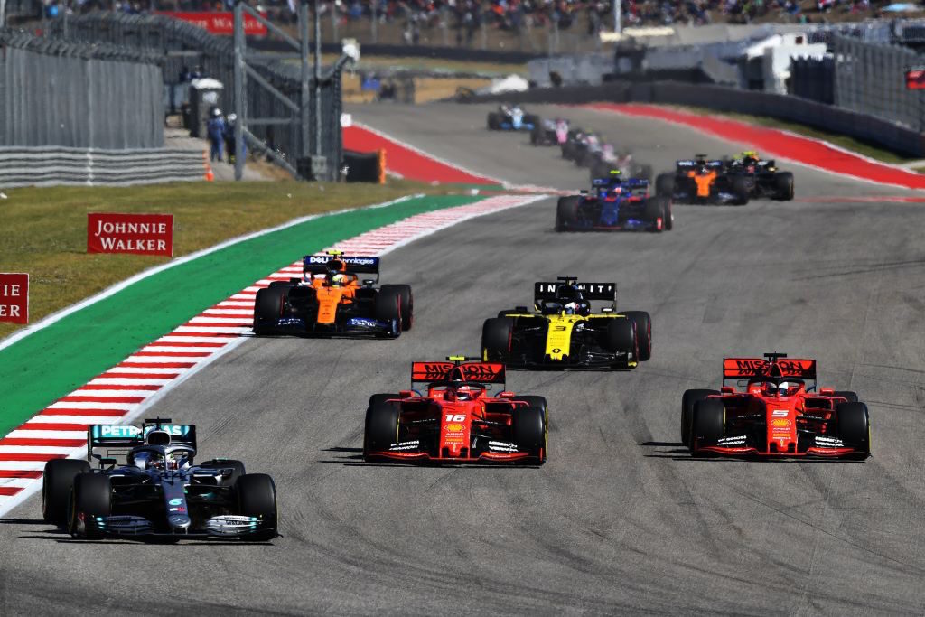 Circuit of Americas, start, Austin, Texas, F1 GP USA