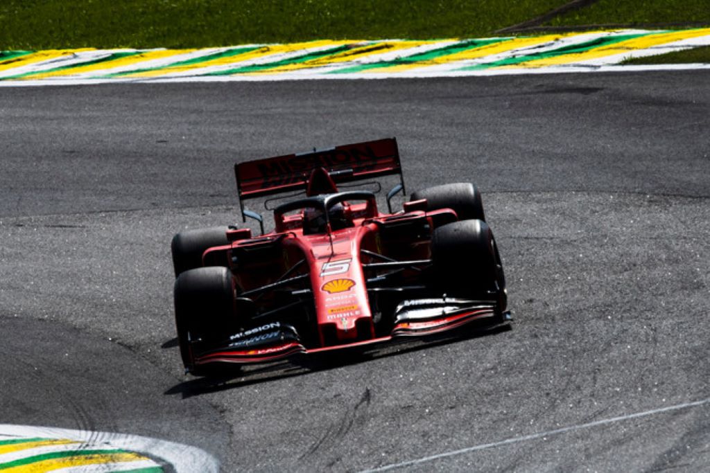 Sebastian Vettel, Ferrari, GP Brasile Formula 1 2019, Interlagos
