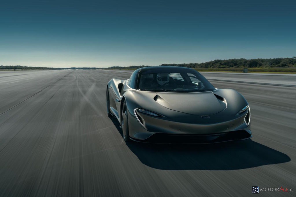 McLaren Speedtail in Kennedy Space Center high-speed test, Florida, USA, Johnny Bohmer Proving Grounds, 403 Km/h, 250 mph