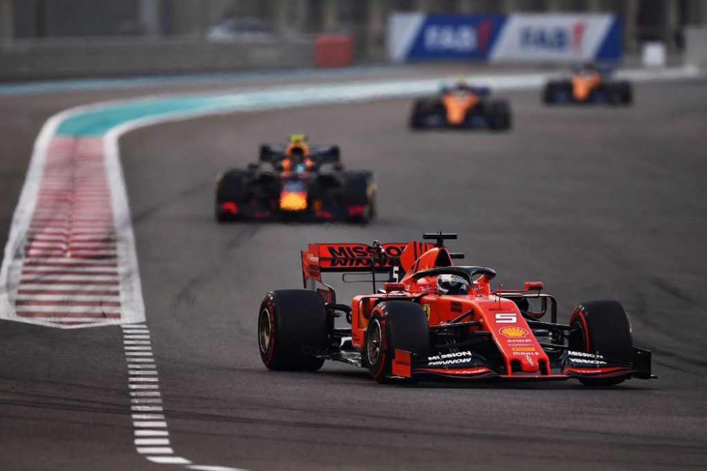 Sebastian Vettel, Ferrari, GP Abu Dhabi 2019