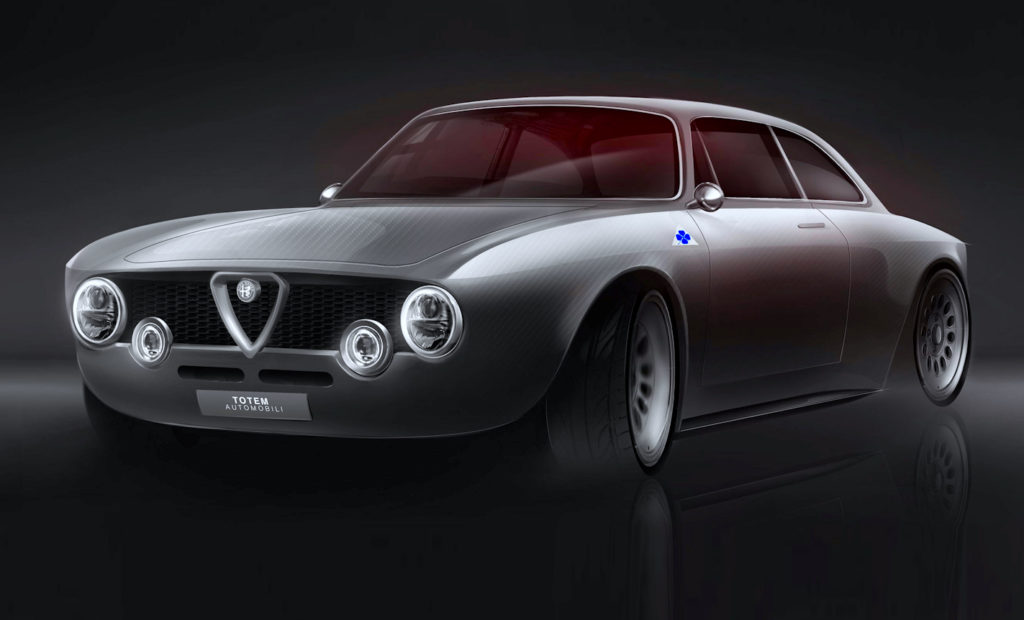 Alfa Romeo Giulia GT elettrica, Totem Automobili