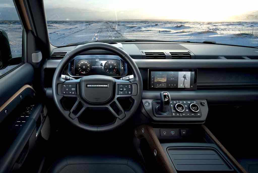 Land Rover Defender : regine della connettività