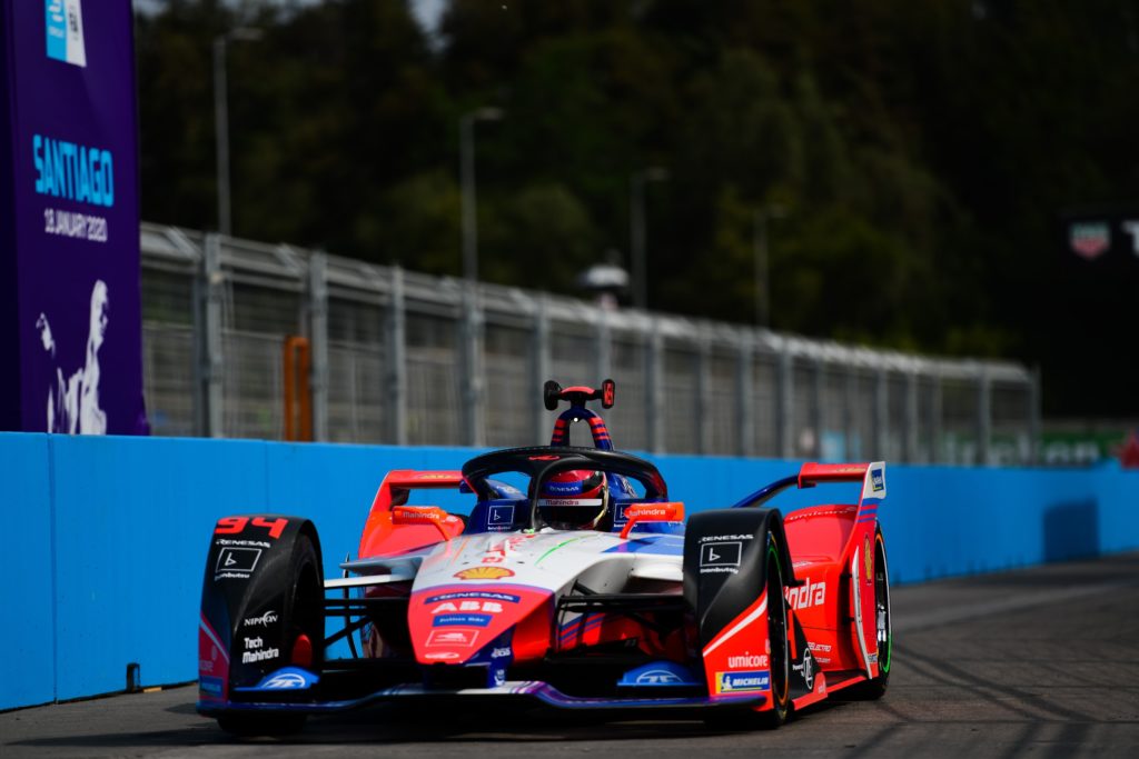 Pascal Wehrlein, Mahindra Racing, Photographer: Lou Johnson| Santiago E-Prix, Circuito Parque O'Higgins