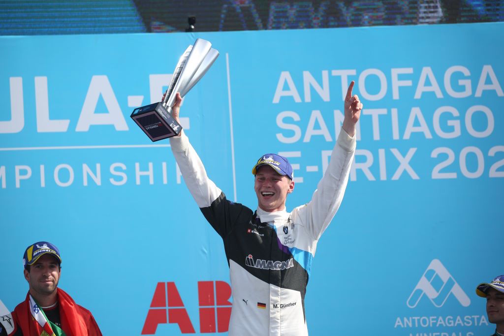 Maximilian Gunther, podio e-Prix Santiago del Cile 2020
