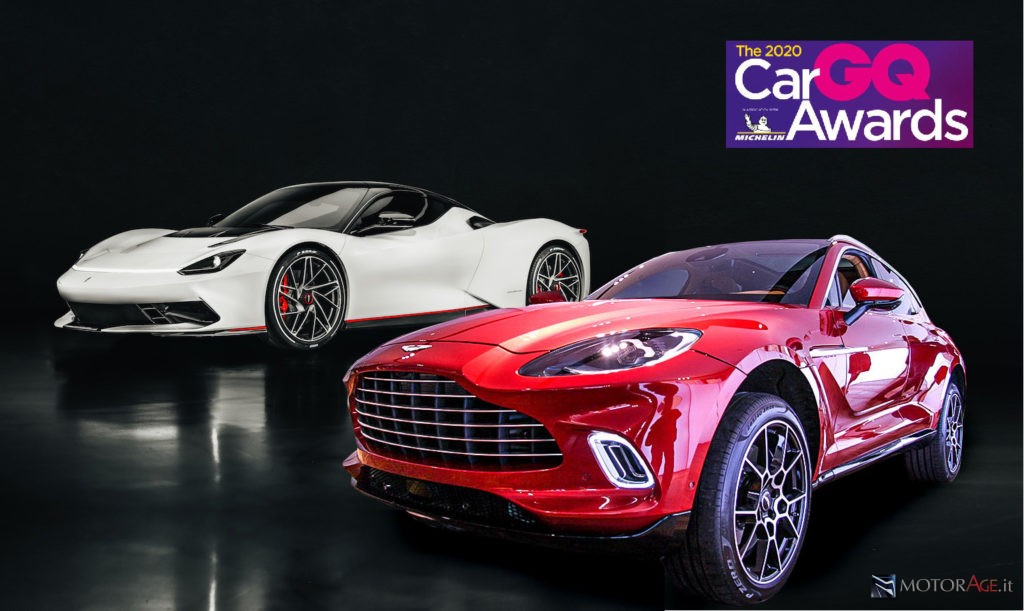 Aston Martin DBX e Pininfarina Battista premiate al GQ Car Awards
