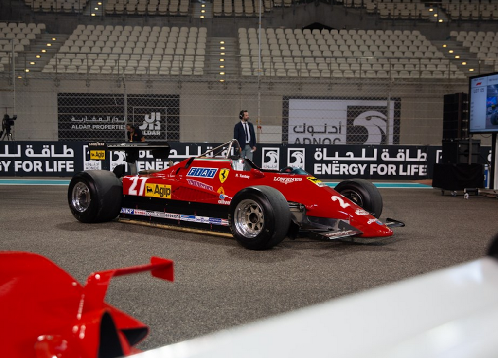 Ferrari F1, RM Sotheby's Race-Cars auction, Yas Marina