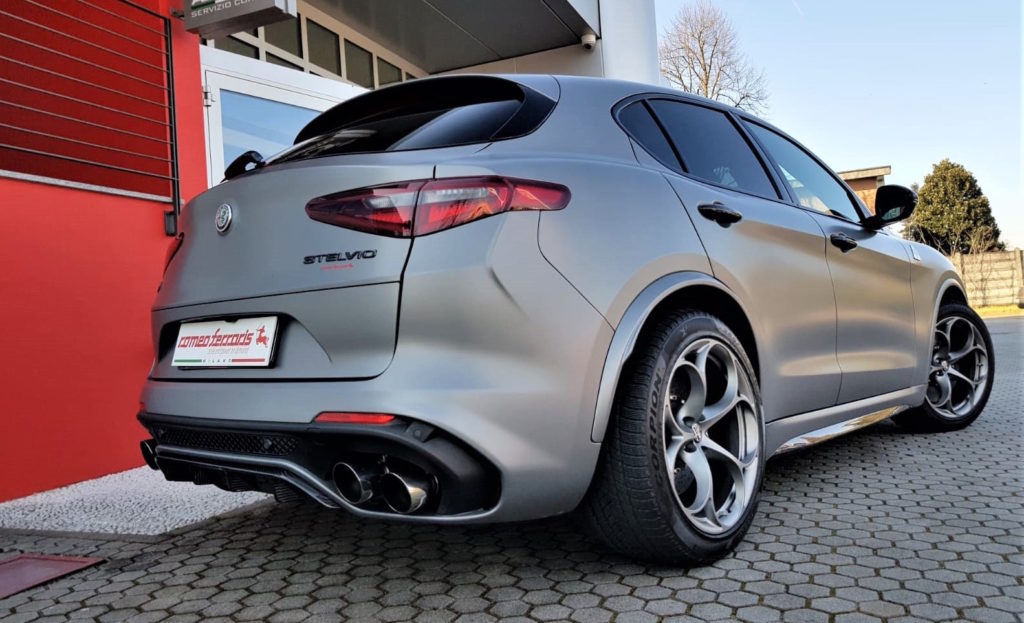 Alfa Romeo Stelvio vitaminizzata da Romeo Ferraris