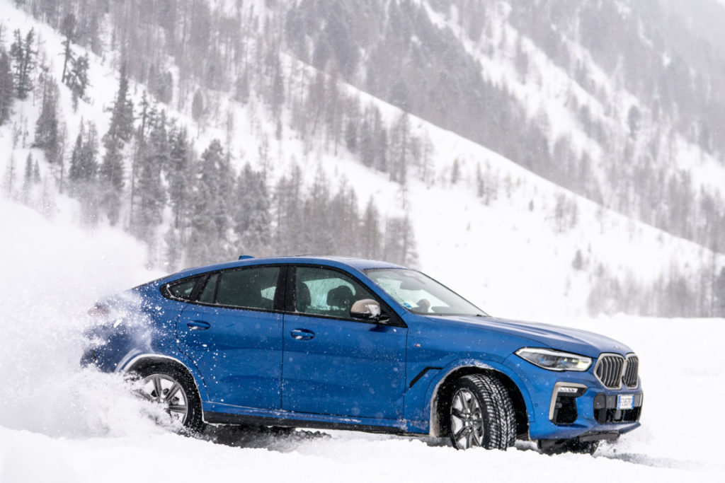 BMW X6: test sulla neve di Livigno