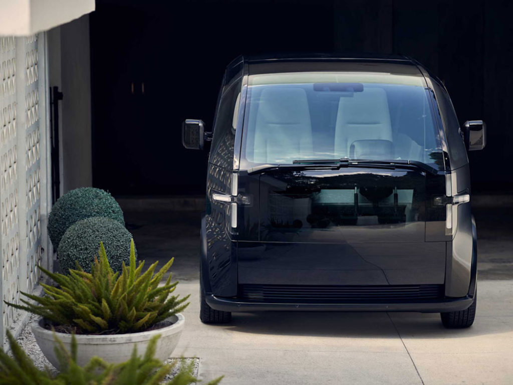 Canoo veicolo elettrico autonomo PBV, condiviso in shared service, lancio 2021, Los Angeles