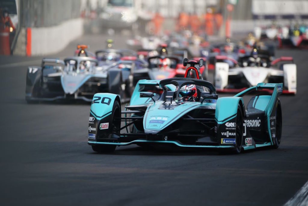Mitch Evans, Jaguar Panasonic, E-Prix del Messico 2020. Formula E, Città del Messico