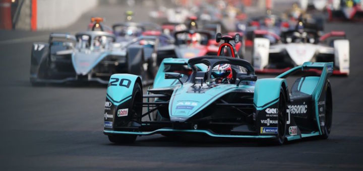 Mitch Evans, Jaguar Panasonic, E-Prix del Messico 2020. Formula E, Città del Messico