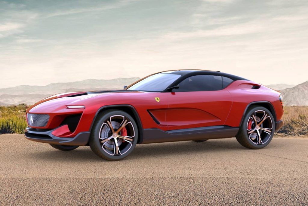 Ferrari GT Cross: DNA da corsa con un design da SUV