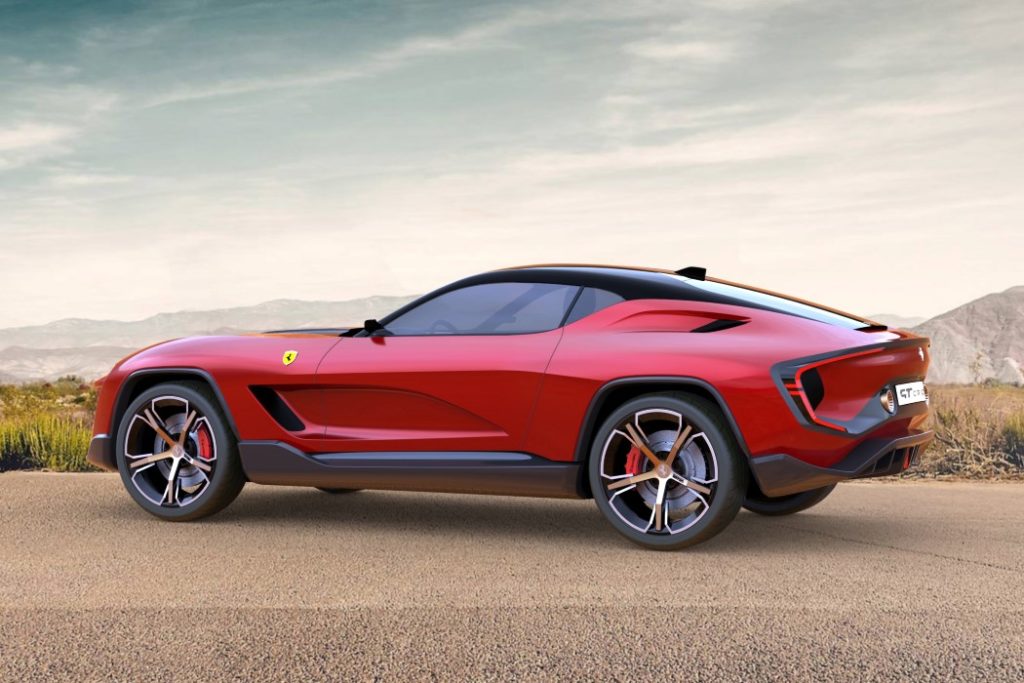 Ferrari GT Cross: DNA da corsa con un design da SUV