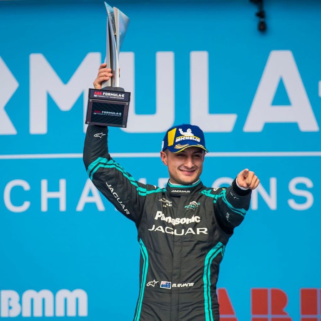 Mitch Evans, Jaguar Panasonic, E-Prix del Messico 2020. Formula E, Città del Messico