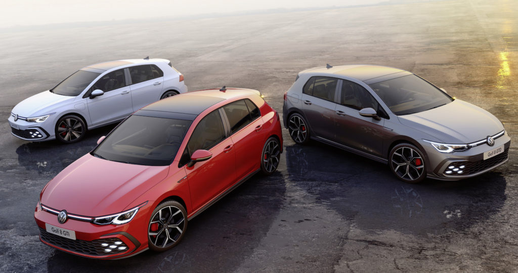 Nuove Golf GTI, GTD, GTE 2020: il tris Volkswagen dell’alta potenza