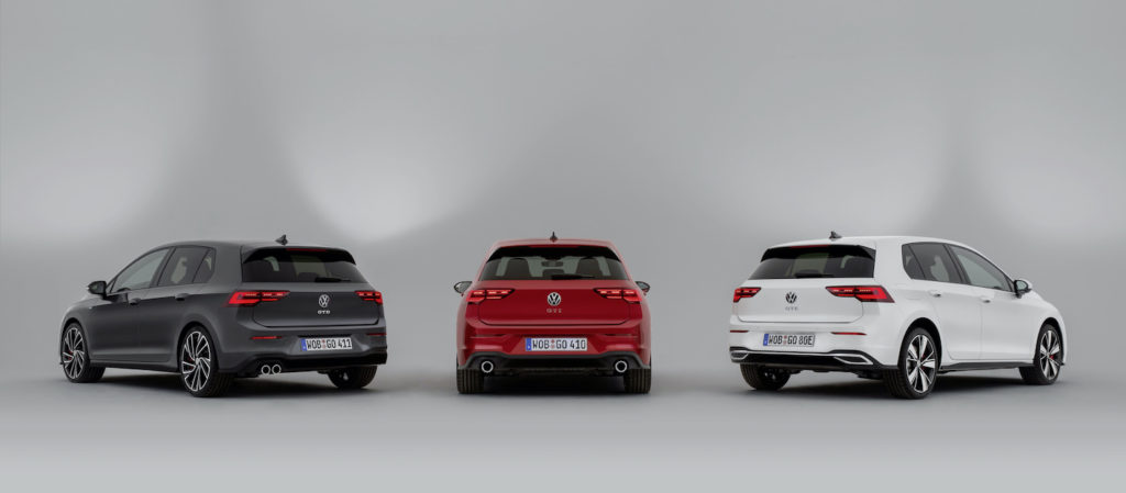 Nuove Golf GTI, GTD, GTE 2020: il tris Volkswagen dell’alta potenza