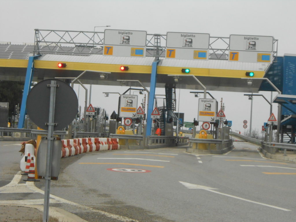 Autostrade Italia, Lombardia, Casello Pavia Sud sulla Milano Genova