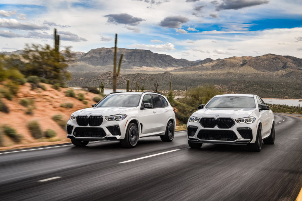 BMW X5 M e X6 M Competition : la carica dei 625 cavalli